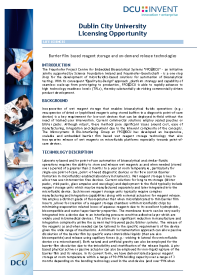 Barrier Film Based Technologies for Storing Wet Reagents Stably front page preview
                    