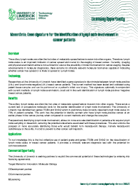 MammOmix: Gene signature for the identification of lymph node involvement in cancer patients front page preview
                    