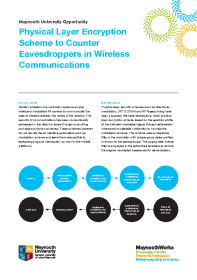 Physical Layer Encryption Scheme to Counter Eavesdroppers in Wireless Communications front page preview
                    