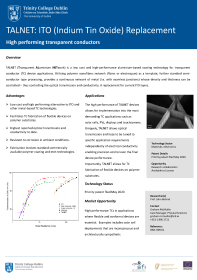 TALNET: Indium Tin Oxide replacement front page preview
                    