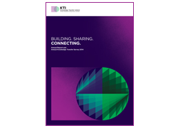 KTI Annual Report & AKTS 2014 Front Cover KTI Annual Report & AKTS 2014 Front Cover